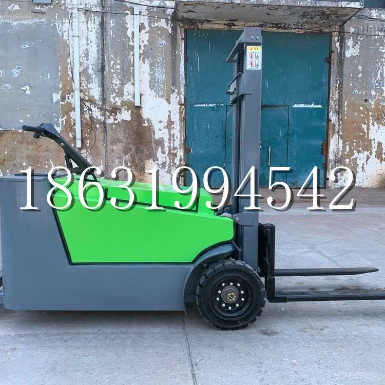 柳城县小型电动叉车1吨2吨步行站驾式电瓶堆高充电装卸车液压升降车铲车